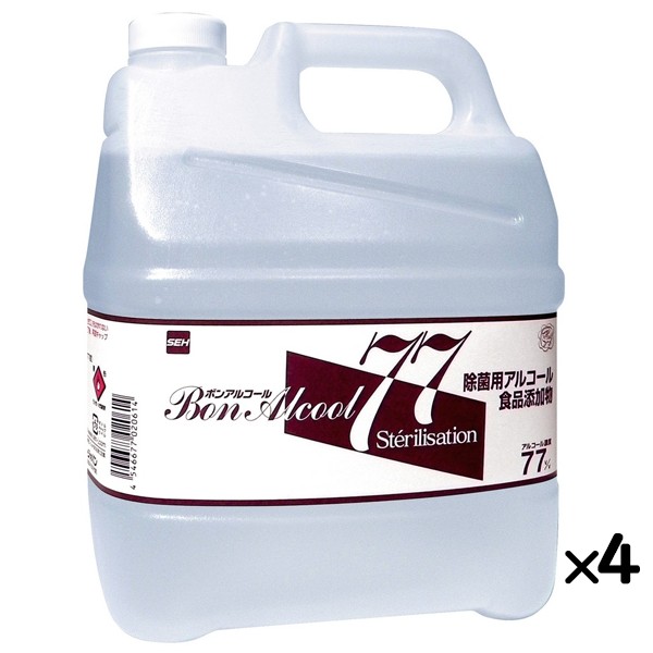 BON(ボン)アルコール77 4L