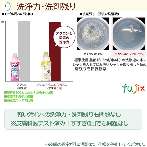 業務用アクロン スマートケア　やさしさプレミアム  4L　すすぎ0回で衣服が傷みにくい＆時短＆水や電気代が半減で環境にもお財布にも優しいエコな柔軟剤入り液体洗濯洗剤　ライオンハイジーン 4903301358961 WSESGG4 606915