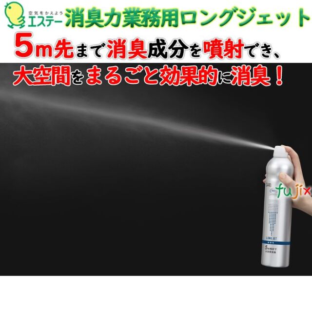 消臭力 業務用 ロングジェット 無香性 600mL×10本／ケース エステー 消臭スプレー 日本