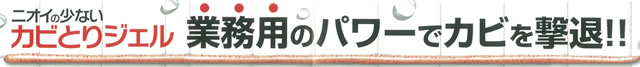 ニオイの少ないカビとりジェル 業務用 摂津製油